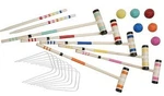 New Halex 20454 Select Croquet 6 Player Set - Hard Wood Mallets, Polym Balls. Fixed Price $57.24.