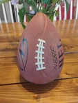 Vintage Nerf Turbo Blast Back Football Nfl 1998 Hasbro 3 Bounce Pass Kick. Fixed Price $19.99.