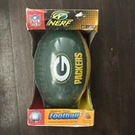 Packers - Nerf Original Turbo Football (2000) New Nip. Fixed Price $50.00.