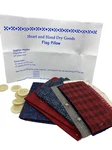Heart Hand Dry Goods Flag Pillow Kit New. Fixed Price $13.99.