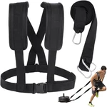 Sled Harness For Exercise, Physical Football Running Resistance Training Rope Ki. Fixed Price $28.95.