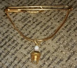 Vintage Champion Spark Plug Hanging Chain Tie Clip Jewelry Gold Plated Toledo. Fixed Price $29.99.