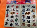 Vintage Nfl Stickers Football Nfc Afc Team Helmets American Greetings Nos Sealed. Fixed Price $29.99.
