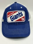 Nfl '47 Brand New York Giants Cap/hat Blue/white Snapback Youth. Fixed Price $14.97.