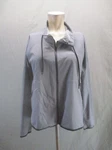 Columbia Size Womens Gray Zip Up Stand Collar Pleated Back Athletic Jacket 581. Fixed Price $19.99.