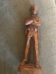 American Vintage Policeman Resin Statue By Red Mill Manuf 1992, 11 Tall. Fixed Price $38.15.