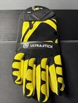 Battle Sports Receivers Ultra-stick Football Gloves-neon Yellow/black Adult Xxl. Fixed Price $29.99.