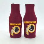 Pair Of 2 Vtg Washington Redskins Nfl Bottle Cooler Koozie Zippered The 'skins. Fixed Price $18.00.