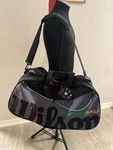 Rare Wilson Raquetball Duffel Bag Gray Neon Orange Brand New. Fixed Price $99.99.