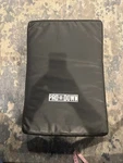 New Pro Down Collegiate Football Blocking Shield Black Strong Pad. Fixed Price $34.99.