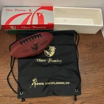 Football Official Composite Vince Flaming Ultimate Junior Size W/ Bag. Fixed Price $18.95.
