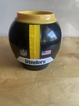 Pittsburgh Steelers Nfl Mini Fanmug Desk Caddy Helmet Removable Cup Black / Gold. Fixed Price $14.00.