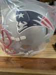 New England Patriots Nfl Riddell Speed Full Size Authentic Football Helmet. Fixed Price $325.00.