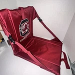 South Carolina Gamecocks Stadium Seat Cushion Logo Portable Bleacher Chair. Fixed Price $49.95.