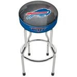 Nfl Team Logo Bar Stool Adjustable Swivel Seat High Back Chair Blitz Football. Fixed Price $126.77.