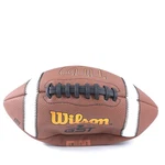 Wilson Gst Tdy Youth Size Age 12-14 Leather Football Leaks Needle Port. Fixed Price $24.00.