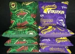 Set Of 8 Minnesota Vikings Wild Hockey Cornhole Bean Bags Free Shipping. Fixed Price $38.99.