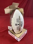 Wilson Nfl Theduke Official 3 White Panel Autograph Football - Signed. Fixed Price $7.95.