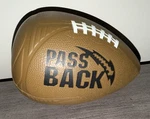 Vintage Passback Sports Training Football Ages 5+ Throwing Bounces. Fixed Price $19.95.