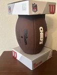 Kansas City Chiefs Nfl Regulation Size Wilson Football Brand New In Box. Fixed Price $18.00.