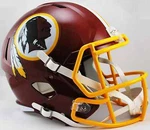 Washington Redskins Nfl Riddell Speed Full Size Replica Football Helmet. Fixed Price $219.99.