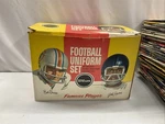 Wilson Famous Players Football Uniform Set Bob Griese Gale Sayers Original Box. Fixed Price $62.99.