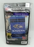 Baltimore Ravens Nfl Applique & Embroidered Sided Flag 44" X 28". Fixed Price $35.00.
