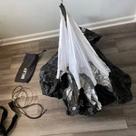 Sklz Speed Resistance Training Parachute Black W/ Bag Exercise. Fixed Price $27.00.