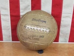Vintage 1950S Macgregor Leather Soccer Ball W/laces 12 Panel F852 Model Display. Fixed Price $259.60.