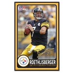 Pittsburgh Steelers Wincraft Nfl Ben Roethlisberger 11X17 Wood Sign With Bevel. Fixed Price $29.99.