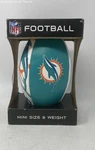 Franklin Sports Unisex Teal White Nfl Miami Dolphins Mini Rubber Football. Fixed Price $21.99.