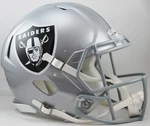 Oakland Raiders Nfl Riddell Speed Full Size Authentic Football Helmet. Fixed Price $299.99.