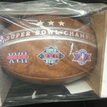 Wilson Nfl Silver Series Washington Collectable Mini Football Super Bowl Champs. Fixed Price $13.49.