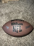 Wilson Nfl Pro Composite Football Junior Size Tackified. Fixed Price $15.00.