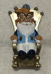 Kansas City Kc Royals Forever Collectibles Figurine Sitting King Throne. Fixed Price $26.75.