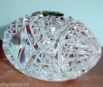 Waterford Football Paperweight Sculpture Engravable Blank Panel 4.5" New. Fixed Price $68.90.