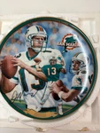 Dan Marino Bradford Collection Collectible Plate "all Time Passing Leader". Fixed Price $19.99.