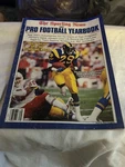 The Sporting News 1987 Pro Football Yearbook Eric Dickerson Rams Cover Nfl. Fixed Price $15.99.