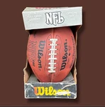 *signed Official Nfl Authentic Wilson Field Football Nib Nos Afc Nfc. Fixed Price $71.99.