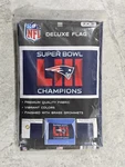 New England Patriots Wincraft 3' 5' Deluxe Super Bowl Champions Liii Flag. Fixed Price $19.99.