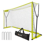 Soccer Net 12X6 Goal For Backyard With Ultra Stable 12*6FT, Yellow. Fixed Price $175.94.