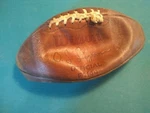 Wilson Football O. J. Simpson F1144 Leather Cowhide Embossed Vintage Played With. Fixed Price $49.00.