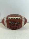 Vintage Ncaa College Football Wilson 1001 Afca Brown Leather Game Used. Fixed Price $51.99.