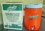 Gatorade Orange Water Spout Sideline Cooler Dispenser 3 Gallon Nib. Fixed Price $59.90.