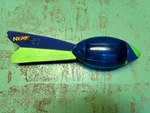 Vtg Nerf Vortex Ultra Lite Football Peyton Manning #18 Blue Green. Fixed Price $9.99.