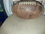 Vintage Official Nfl Wilson Football 1970 Pete Rozelle Commissioner. Fixed Price $75.00.