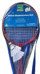 Franklin 2 Player Badminton Set New Metal Red Rackets & Birdies. Fixed Price $8.99.