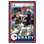 New England Patriots Wincraft Nfl #12 Tom Brady 11X17 Wood Sign With Bevel. Fixed Price $29.99.