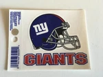 Nfl New York Giants Logo Rico Tag Static Cling Decal- Quantity 2. Fixed Price $5.00.