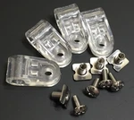 Schutt Football Helmet Faceguard Installation Hardware Clips/screw/t-nut Kit. Fixed Price $15.99.